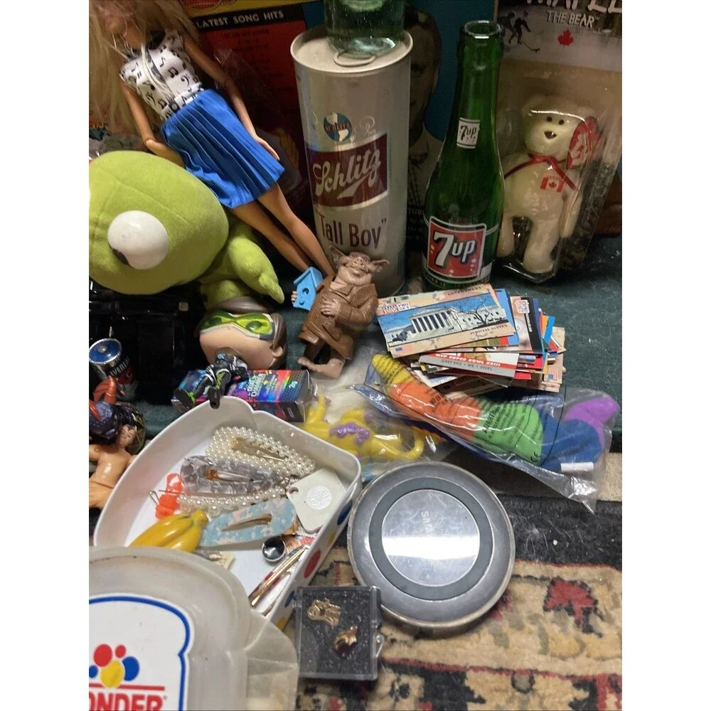 Mixed Lot of Junk Drawer Toys McDonald’s Coins Silver Collections  READ
